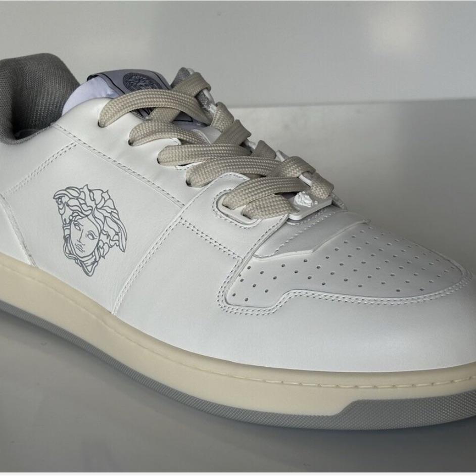 Versace Medusa Men's White Sneakers